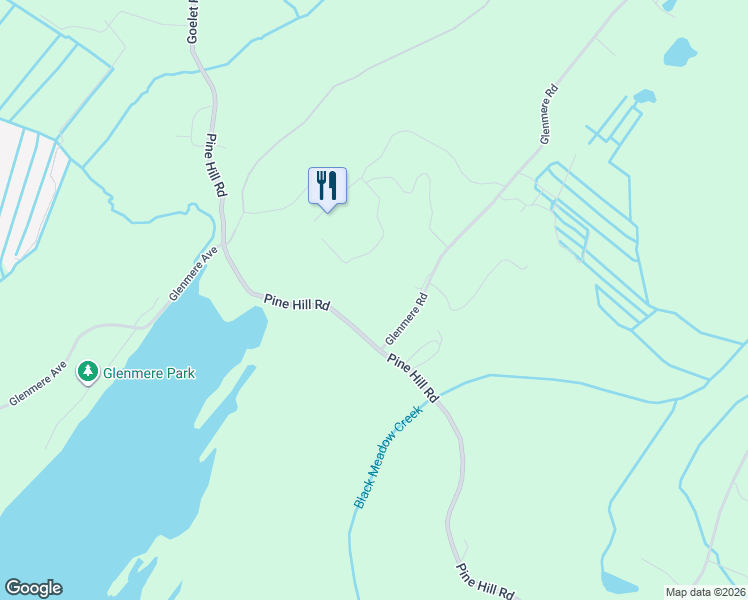 map of restaurants, bars, coffee shops, grocery stores, and more near 552 Pine Hill Road in Chester