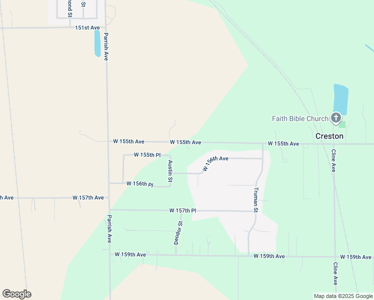 map of restaurants, bars, coffee shops, grocery stores, and more near 9053 West 155th Place in Lowell