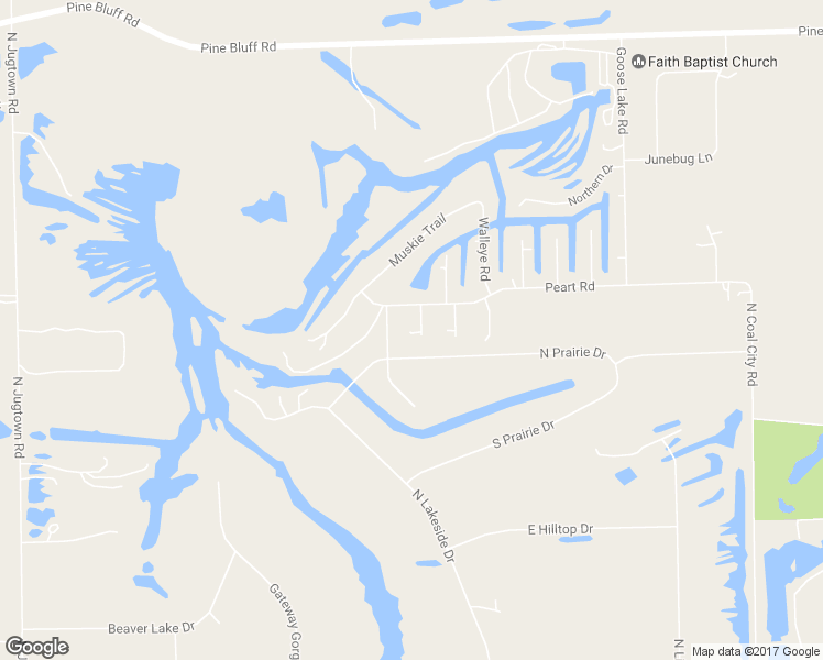 map of restaurants, bars, coffee shops, grocery stores, and more near 3425 Gold Finch Drive in Morris