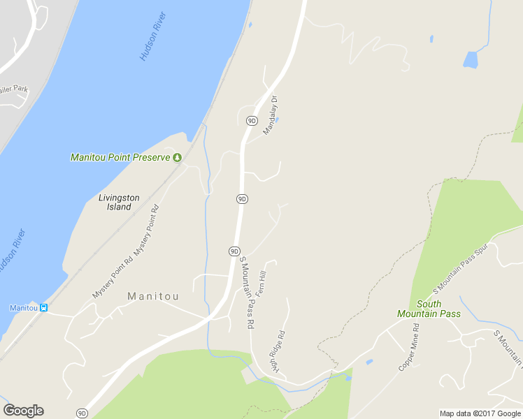 map of restaurants, bars, coffee shops, grocery stores, and more near 43 Canada Hill Drive in Philipstown