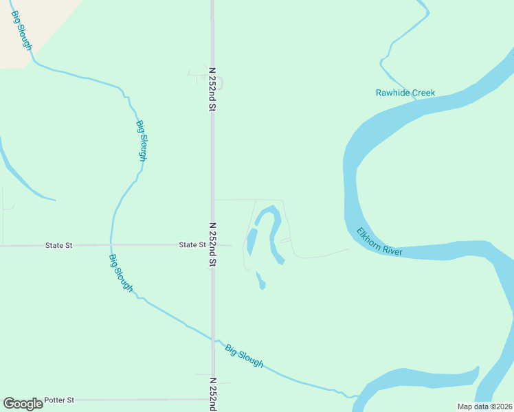 map of restaurants, bars, coffee shops, grocery stores, and more near 8545 North 250th Street in Valley