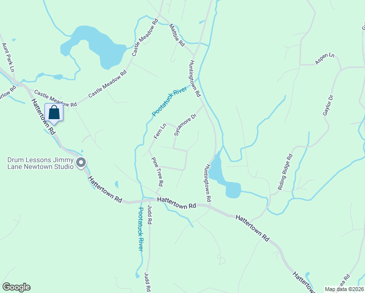 map of restaurants, bars, coffee shops, grocery stores, and more near 6 Fresh Meadow Road in Monroe