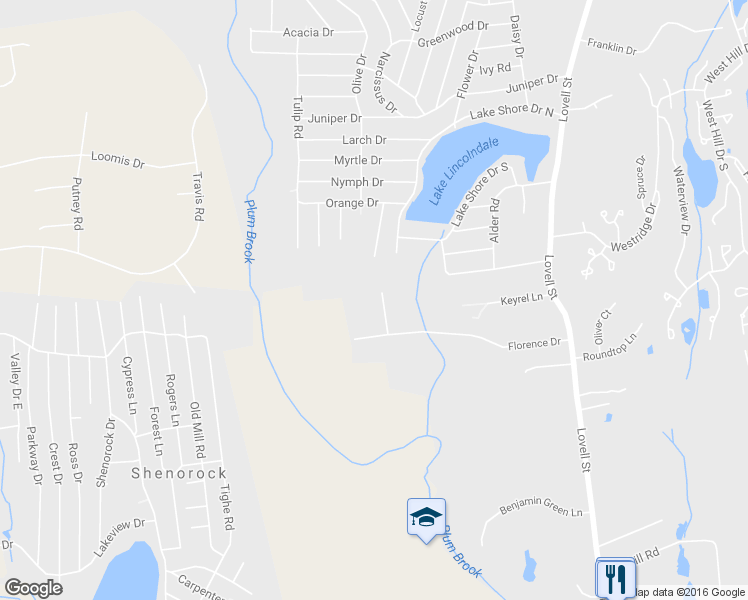 map of restaurants, bars, coffee shops, grocery stores, and more near 3 Verona Place in Mahopac