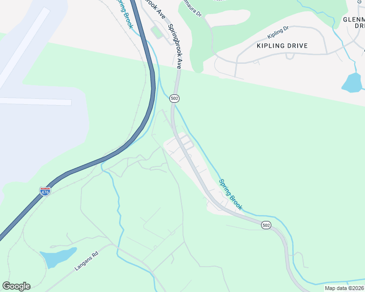 map of restaurants, bars, coffee shops, grocery stores, and more near 126-132 Glendale Rd in Pittston