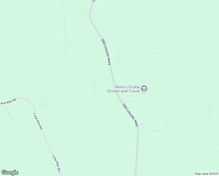 map of restaurants, bars, coffee shops, grocery stores, and more near 22222 Old Lincoln Highway in Crescent