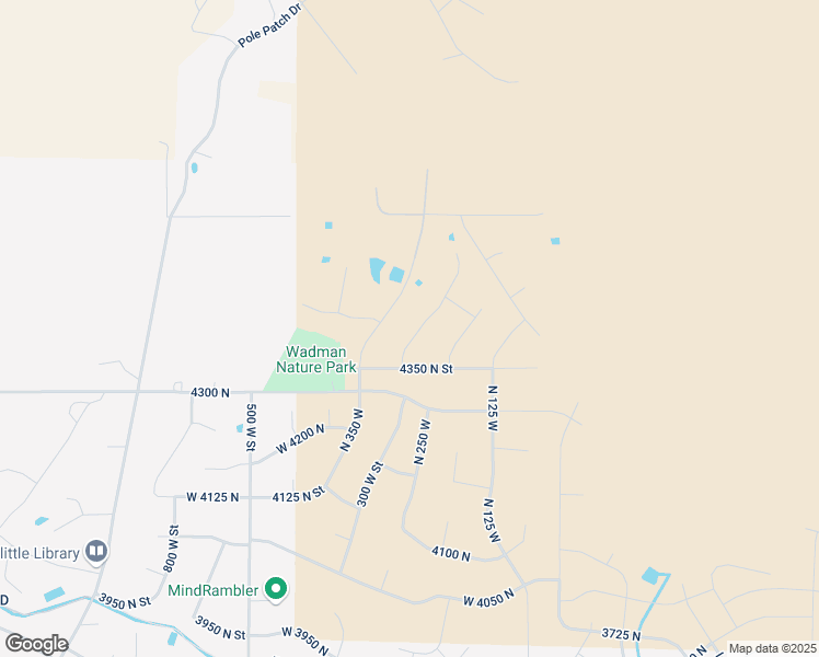 map of restaurants, bars, coffee shops, grocery stores, and more near 4445 North 250 West in Pleasant View