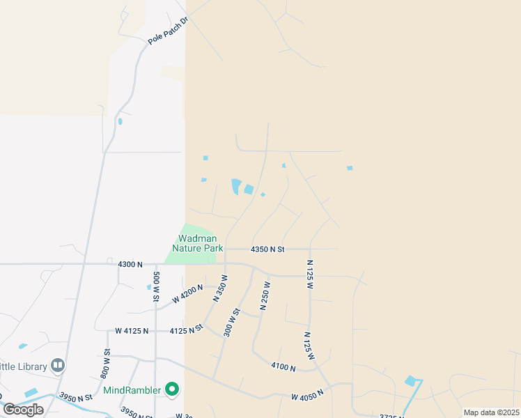 map of restaurants, bars, coffee shops, grocery stores, and more near 4462 North 350 West in Pleasant View