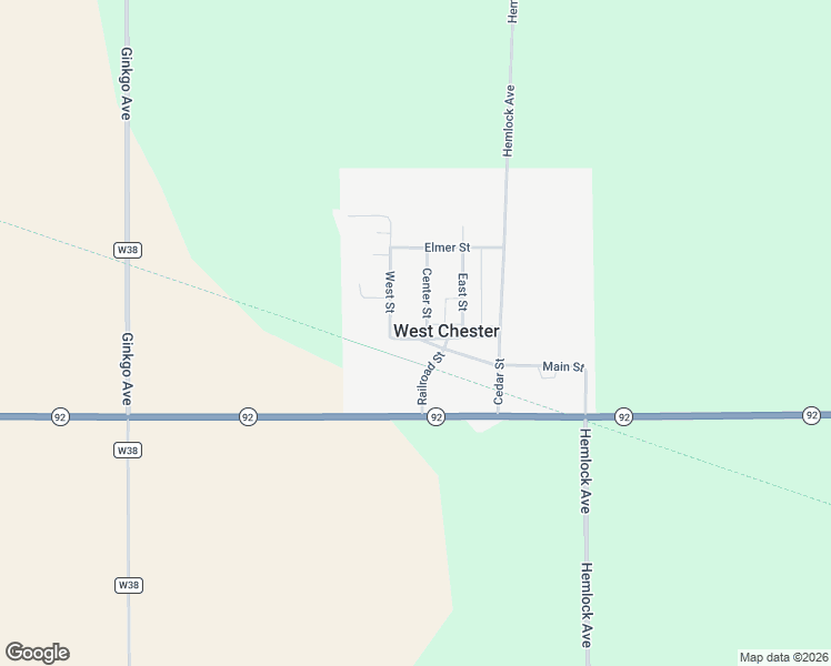 map of restaurants, bars, coffee shops, grocery stores, and more near 202 Franklin Street in West Chester