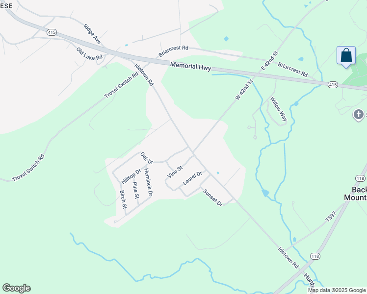 map of restaurants, bars, coffee shops, grocery stores, and more near 16-64 Oak Dr in Dallas