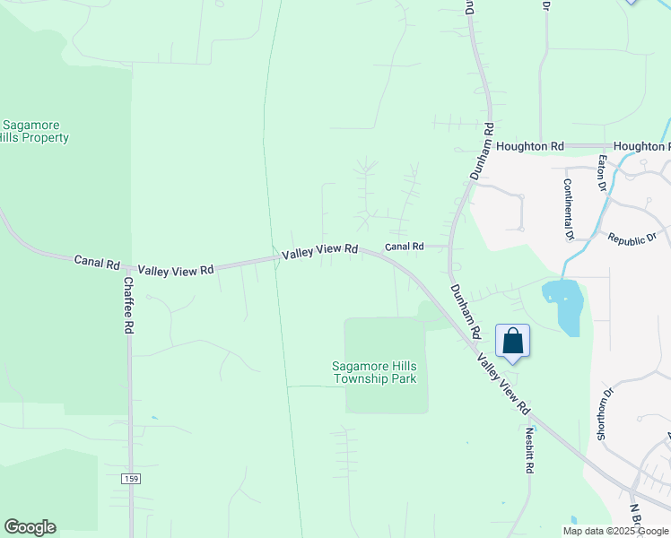 map of restaurants, bars, coffee shops, grocery stores, and more near 11736 Valley View Road in Northfield