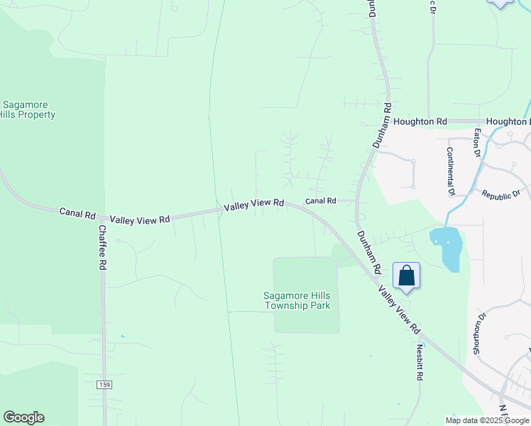 map of restaurants, bars, coffee shops, grocery stores, and more near 11736 Valley View Road in Northfield