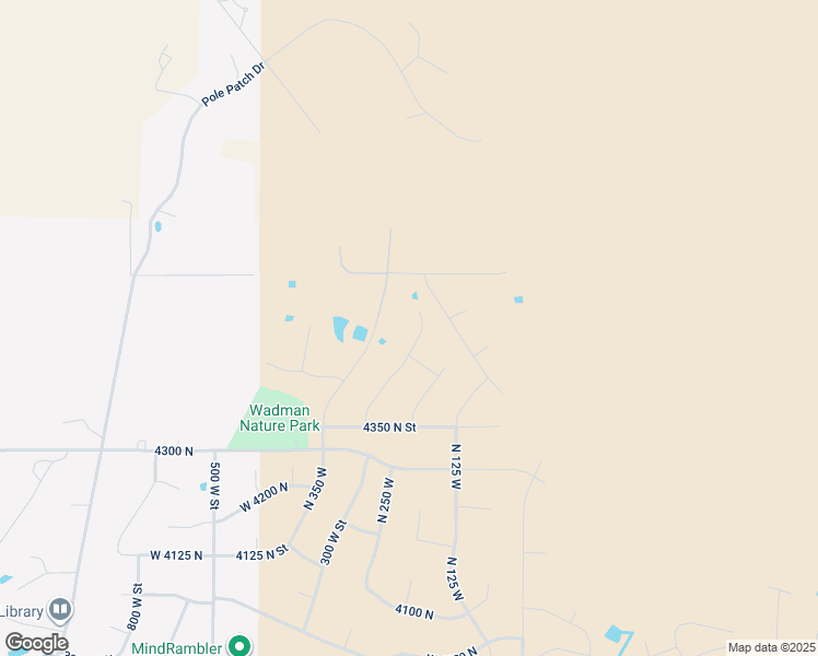 map of restaurants, bars, coffee shops, grocery stores, and more near 4481 North 250 West in Pleasant View