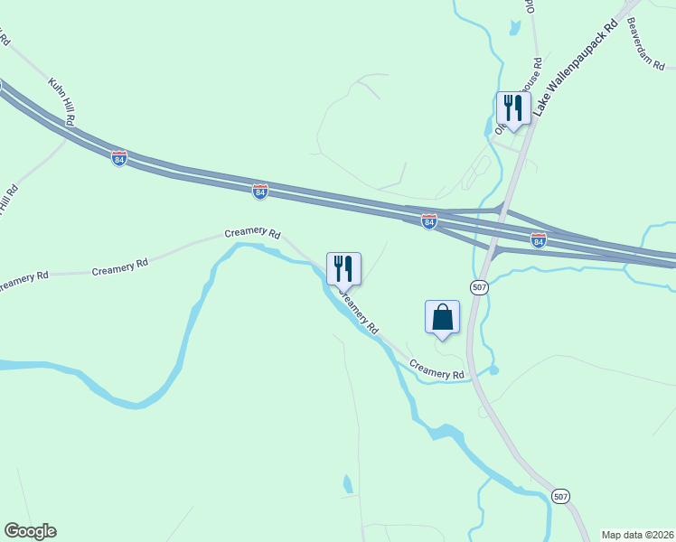 map of restaurants, bars, coffee shops, grocery stores, and more near T353 in Greentown