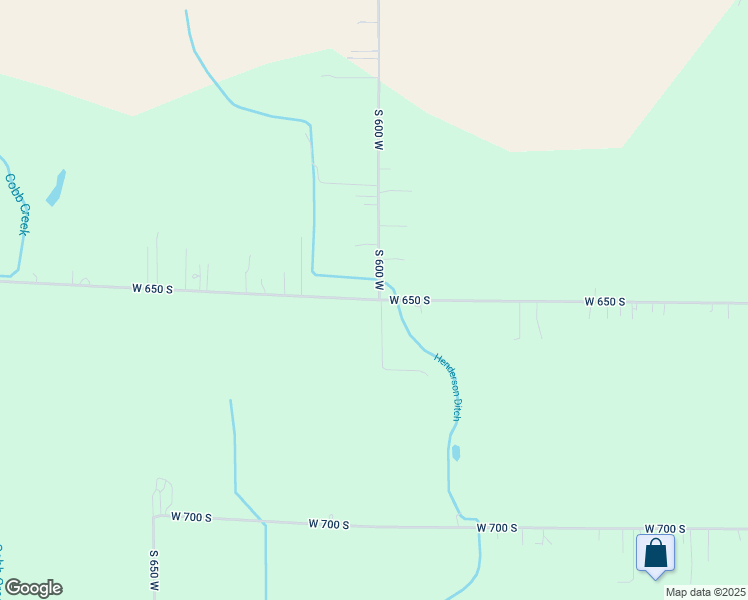 map of restaurants, bars, coffee shops, grocery stores, and more near 600 West 650 South in Hebron