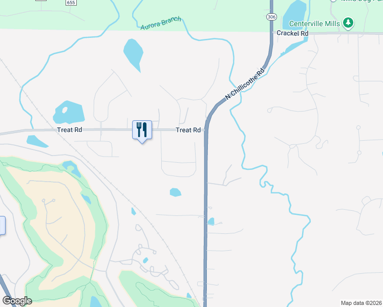 map of restaurants, bars, coffee shops, grocery stores, and more near 730 Hilliary Lane in Aurora