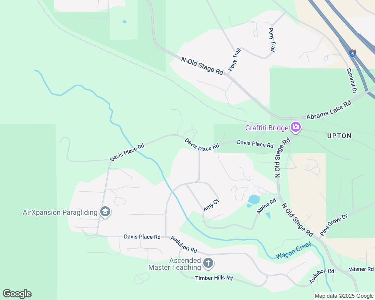 map of restaurants, bars, coffee shops, grocery stores, and more near 930 Davis Place Road in Mount Shasta
