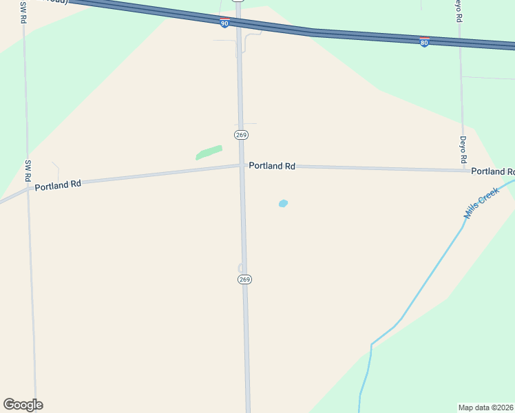 map of restaurants, bars, coffee shops, grocery stores, and more near 8000-8410 Ohio 269 in Bellevue