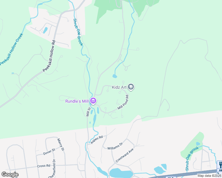 map of restaurants, bars, coffee shops, grocery stores, and more near 5 Greenhaven Road in Putnam Valley