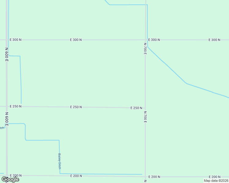 map of restaurants, bars, coffee shops, grocery stores, and more near 700 East 250 North in Grovertown