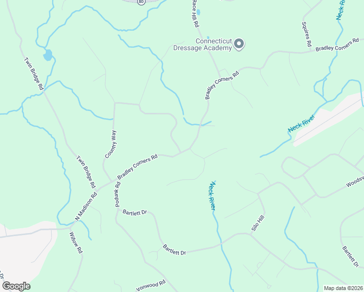 map of restaurants, bars, coffee shops, grocery stores, and more near 92 Bradley Corners Road in Madison