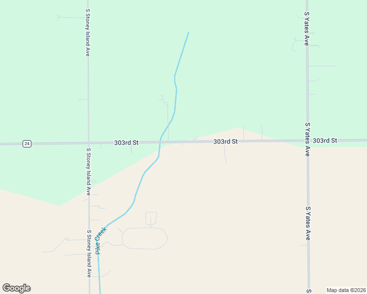 map of restaurants, bars, coffee shops, grocery stores, and more near 1925 East Indiana Avenue in Beecher