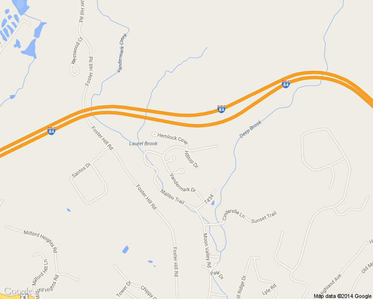map of restaurants, bars, coffee shops, grocery stores, and more near 198 Vandermark Dr in Milford