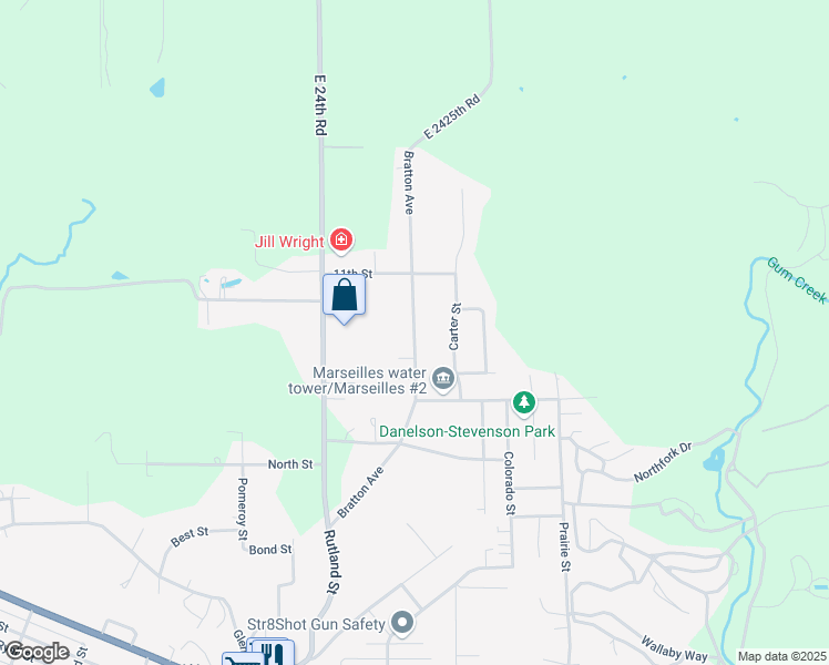 map of restaurants, bars, coffee shops, grocery stores, and more near 1008 Bratton Avenue in Marseilles