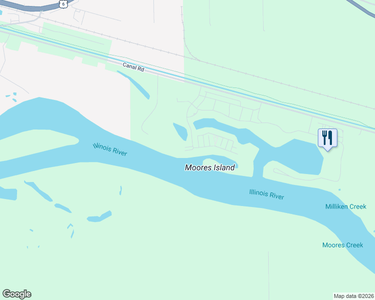 map of restaurants, bars, coffee shops, grocery stores, and more near 12 Redbud Row in Ottawa
