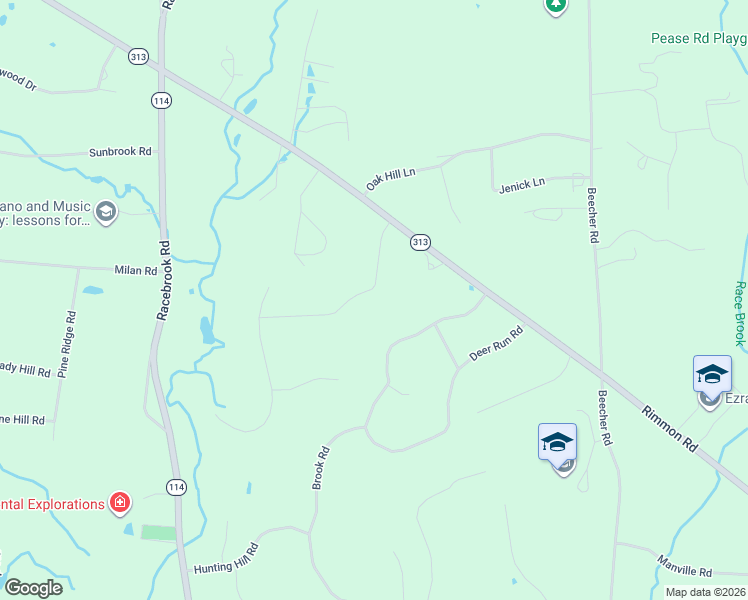 map of restaurants, bars, coffee shops, grocery stores, and more near 19 Robin Road in Woodbridge