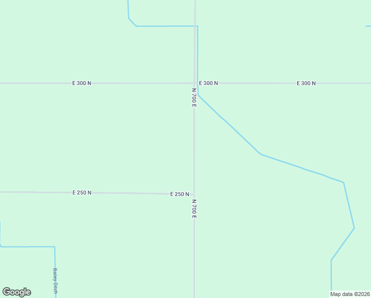 map of restaurants, bars, coffee shops, grocery stores, and more near 2765 North 700 East in Grovertown