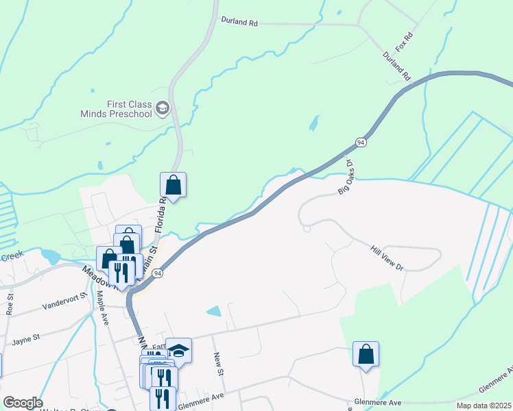 map of restaurants, bars, coffee shops, grocery stores, and more near 77 Randall Street in Florida