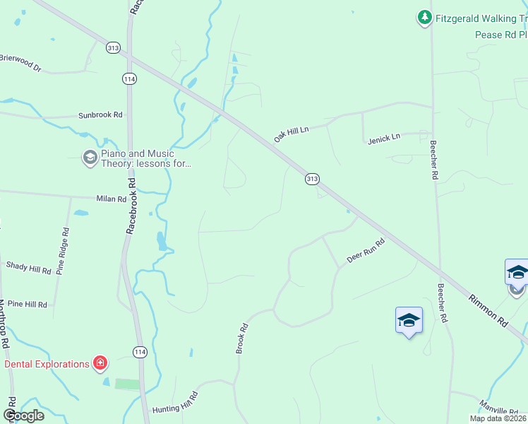 map of restaurants, bars, coffee shops, grocery stores, and more near 21 Robin Road in Woodbridge