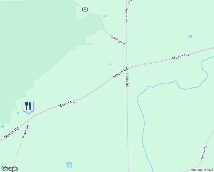 map of restaurants, bars, coffee shops, grocery stores, and more near 9004 Mason Road in Berlin Heights