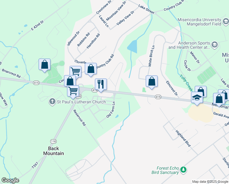 map of restaurants, bars, coffee shops, grocery stores, and more near 1141 Memorial Highway in Dallas