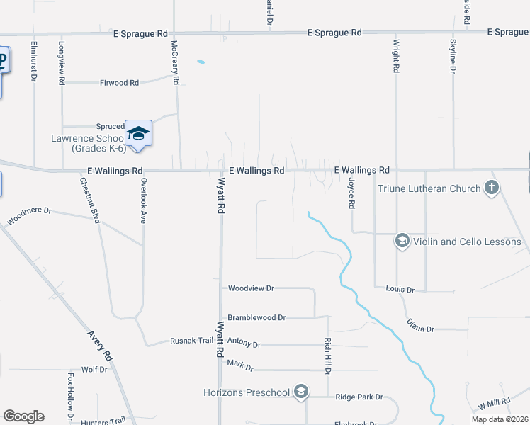 map of restaurants, bars, coffee shops, grocery stores, and more near 8180 Thackeray Court in Broadview Heights