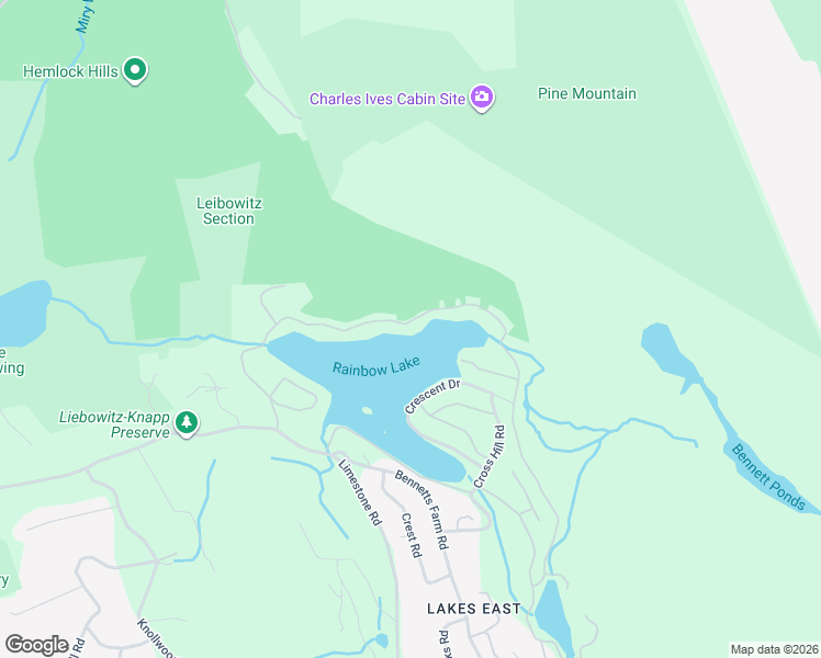 map of restaurants, bars, coffee shops, grocery stores, and more near 167 Mountain Road in Ridgefield