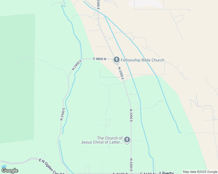 map of restaurants, bars, coffee shops, grocery stores, and more near 4622 3150 East in Eden