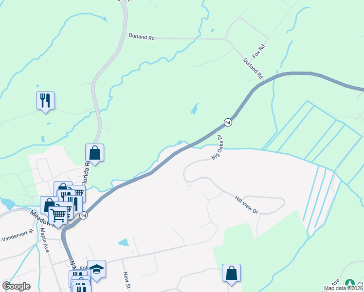 map of restaurants, bars, coffee shops, grocery stores, and more near 93 Randall Street in Florida