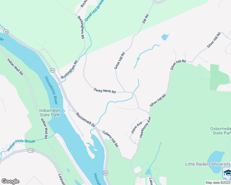 map of restaurants, bars, coffee shops, grocery stores, and more near 63 Derby Neck Road in Derby
