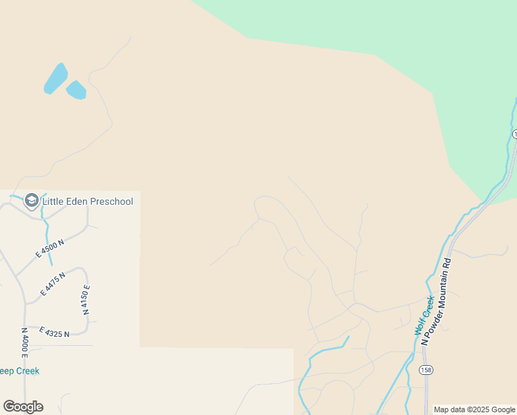 map of restaurants, bars, coffee shops, grocery stores, and more near 4656 North 4550 East in Liberty