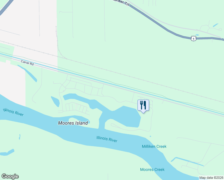 map of restaurants, bars, coffee shops, grocery stores, and more near Marina in Ottawa