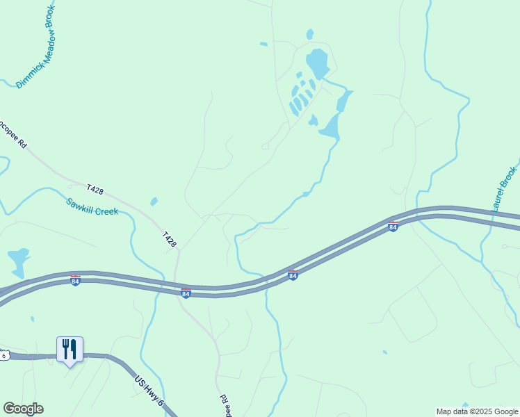 map of restaurants, bars, coffee shops, grocery stores, and more near 108 Stroyan Ln in Milford