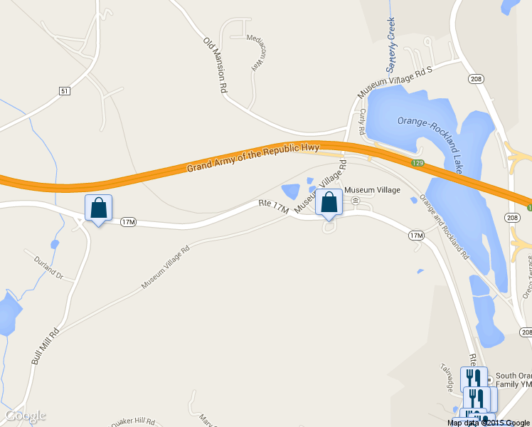 map of restaurants, bars, coffee shops, grocery stores, and more near 308 Museum Village Rd in Monroe