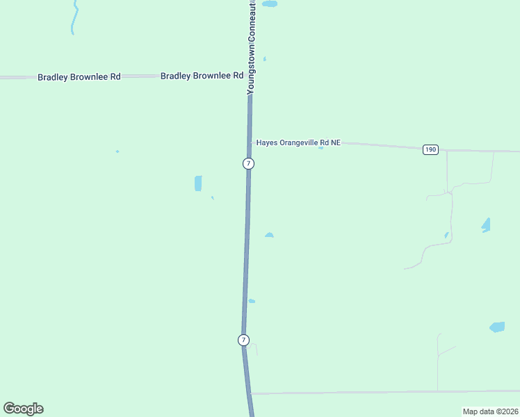 map of restaurants, bars, coffee shops, grocery stores, and more near 4572 Ohio 7 in Burghill