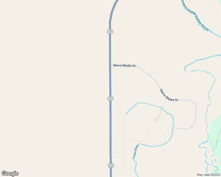 map of restaurants, bars, coffee shops, grocery stores, and more near Wyoming 230 in Saratoga