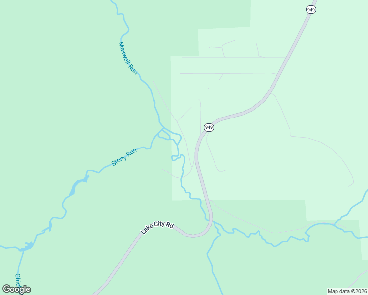 map of restaurants, bars, coffee shops, grocery stores, and more near 105 Big Fish Drive in Ridgway