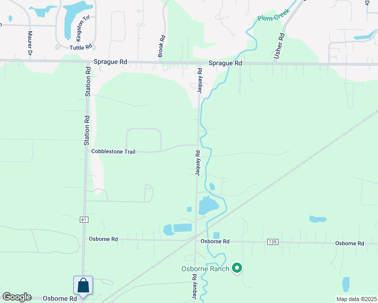 map of restaurants, bars, coffee shops, grocery stores, and more near 26038 Cobblestone Trail in Columbia Station