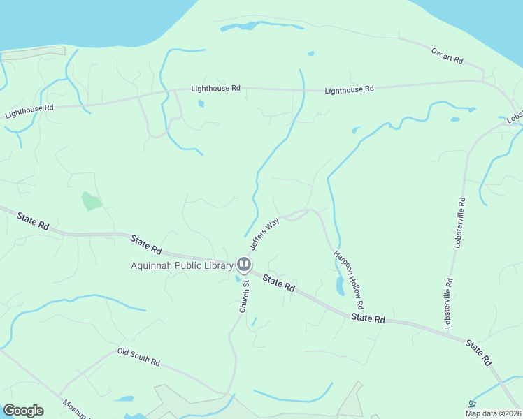 map of restaurants, bars, coffee shops, grocery stores, and more near 8 Jeffers Way in Aquinnah