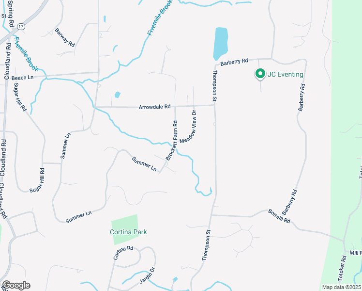 map of restaurants, bars, coffee shops, grocery stores, and more near 43 Meadow View Drive in North Haven