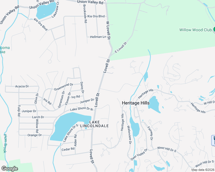 map of restaurants, bars, coffee shops, grocery stores, and more near 1 Franklin Drive in Mahopac